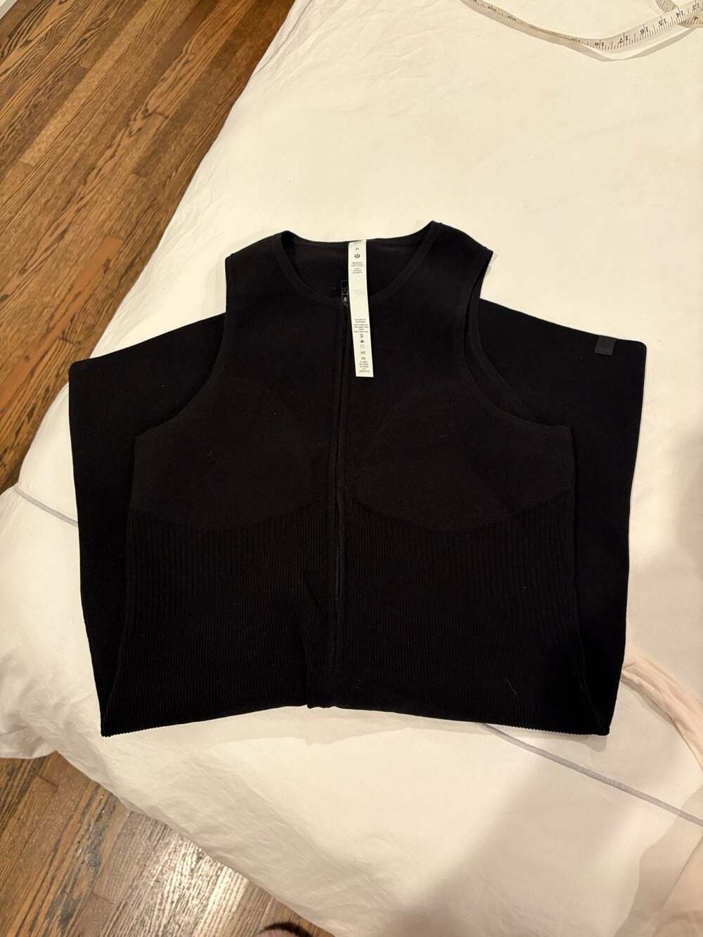 Lululemon SenseKnit Running Romper Black - Picture 4 of 6